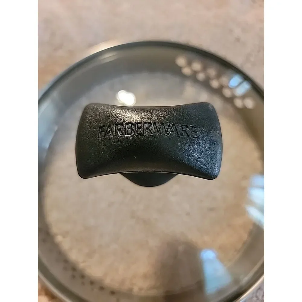 Replacement Farberware‎ Glass Lid W Strainer 5 1/4